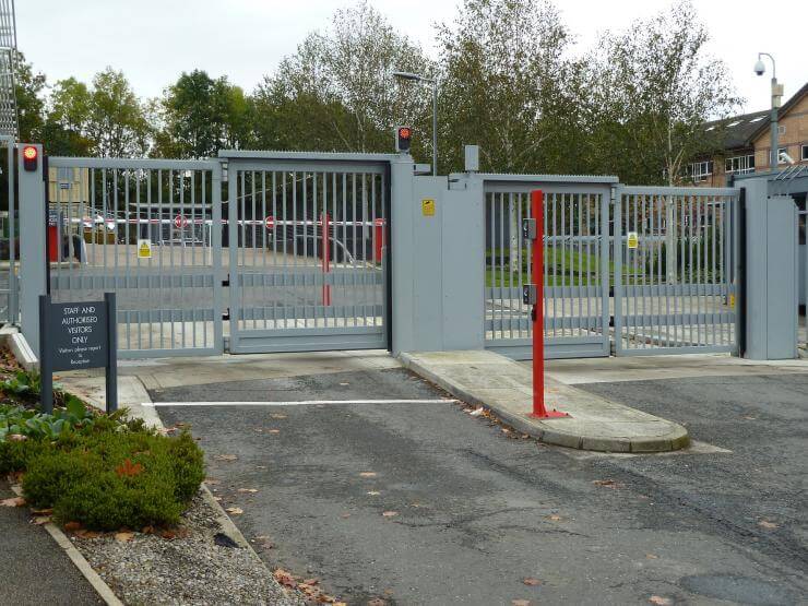 PAS 68 Bi-Folding Gate