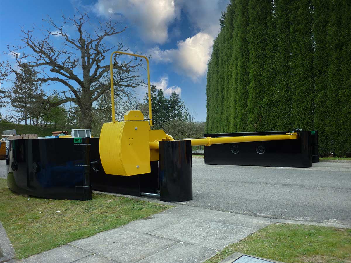 Systra Barges HVM Hostile Vehicle Mitigation Pontoons